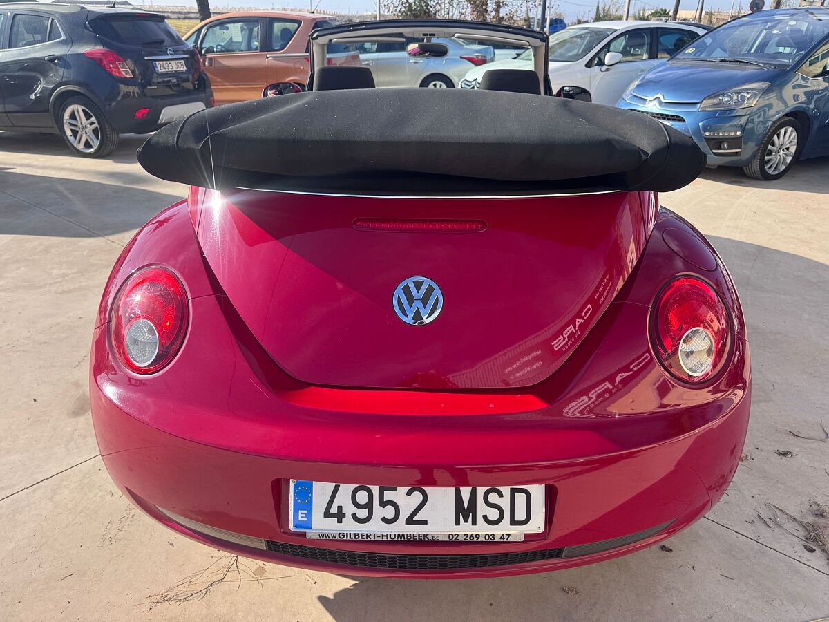 VOLKSWAGEN NEW BEETLE CONVERTIBLE 1.6 SPANISH LHD IN SPAIN 93000 MILES 2006